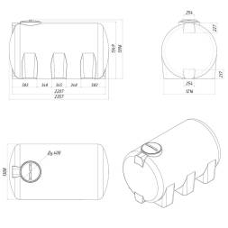 Емкость H 3000 л