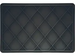 Ящик пластиковый перфорированный, 600x400x180 мм, 35 л, серый [706.02.02 м]