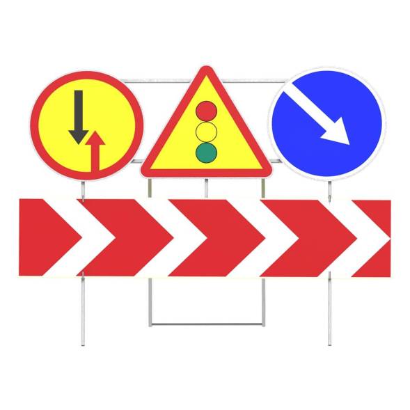 Опора переносная горизонтальная для временных дорожных знаков ОПГ-4