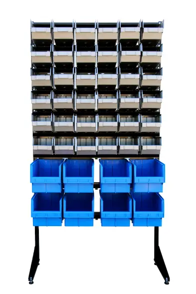 Стенд с навесными ящиками для расходных материалов 1801-0/0/6/2 Gr-S