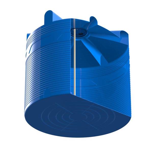 Емкость V 8000 литров с пропеллерной мешалкой