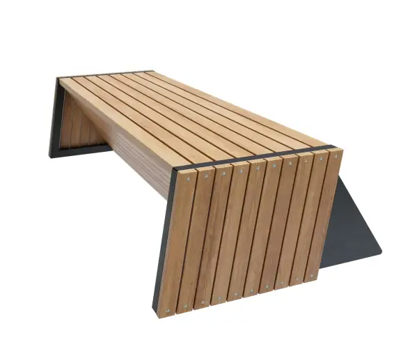 Скамейка стальная «Тауэр» без спинки