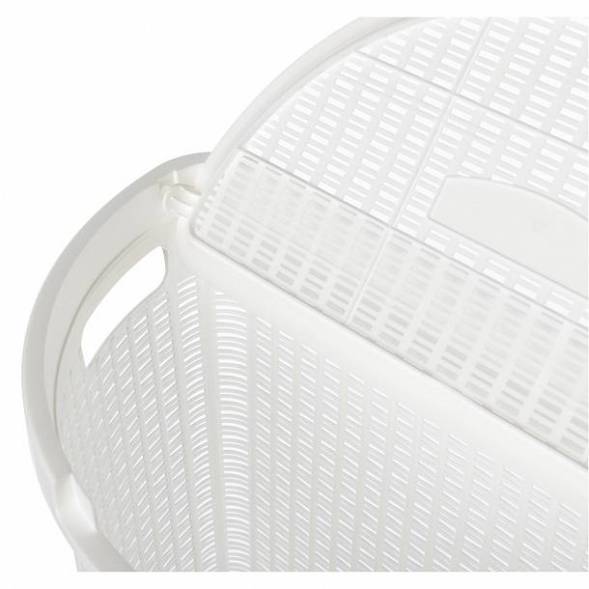 Корзина для белья Eco Style, 45л, белый