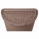 Корзина для белья Eco Style, 45л, коричневый