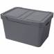 Ящик с крышкой универсальный Luxe, 18л, серый