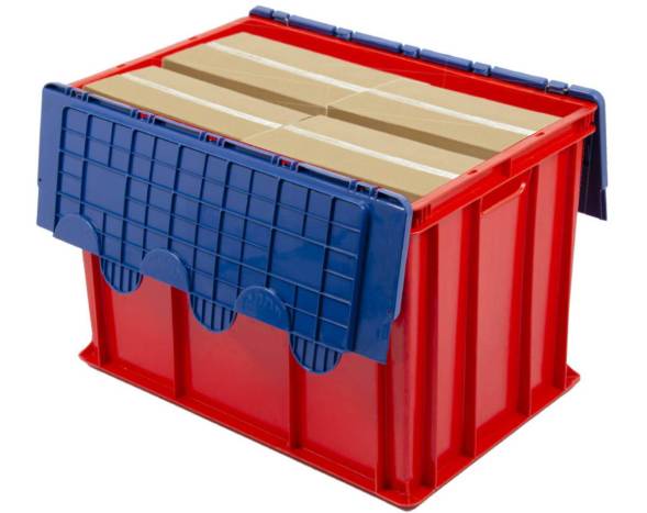 Ящик 600х400х410 с крышкой