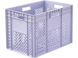 Ящик 600х400х420 перфорированный, 4 ручки