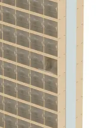 Стойка бежевая двусторонняя напольная Стелла-техник 406-20-00-00-B