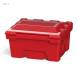 Ящик для соли, реагентов 250 литров, красный