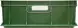 Ящик пластиковый сплошной, 600x400x140 мм, 27 л, зеленый [705.03.01 м]