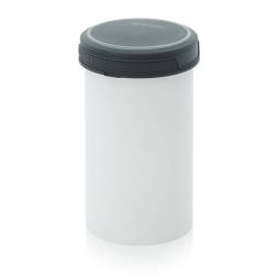 Банка 2 л с внутренней крышкой, серая