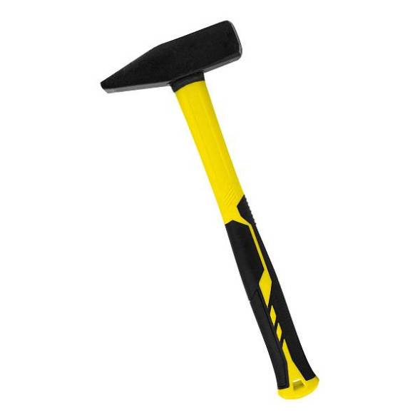 Молоток слесарный кованый, фиберглассовая рукоятка, 800 г. BERGER