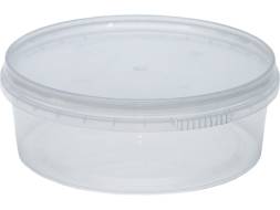 Контейнер пластиковый круглый, 500мл, 140 мм