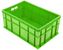 Пластиковый ящик 600х400х260 сплошной без ручек