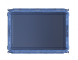 Контейнер пластиковый вкладываемый INSTORE с крышкой LD64, 600х400х420 мм, синий [KV 6442]