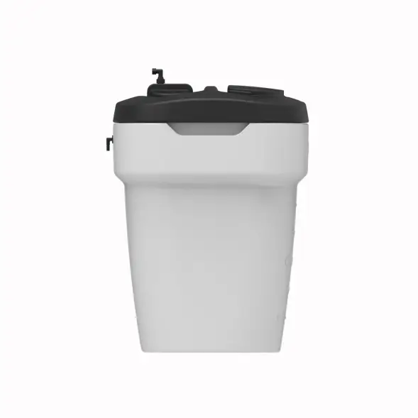 Солевой бак 350 литров (в сборе) зеленый