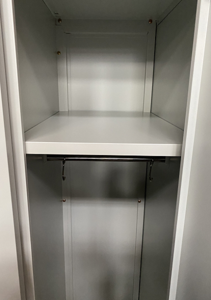 Шкаф металлический для одежды двухдверный 1850х600х500мм (2L-B1A) [ ER-00039084 ]