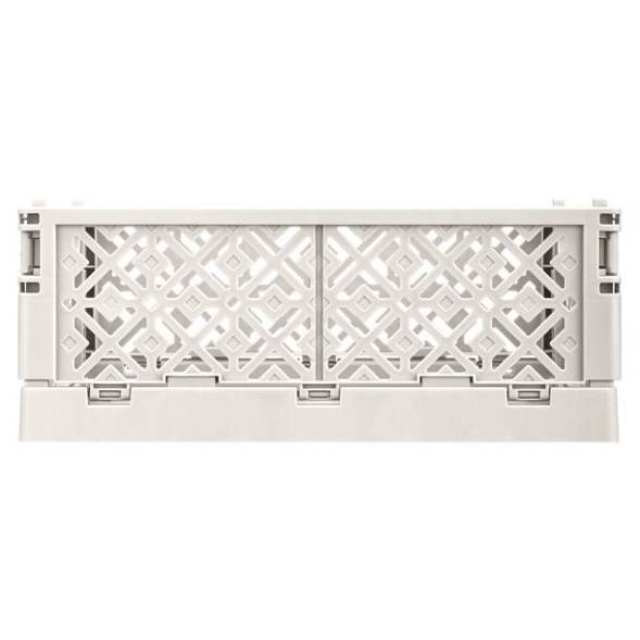 Ящик пластиковый складной ECONOVA Stocky L, 334х250х155 мм, 10.5 л, светло-бежевый [434297334]