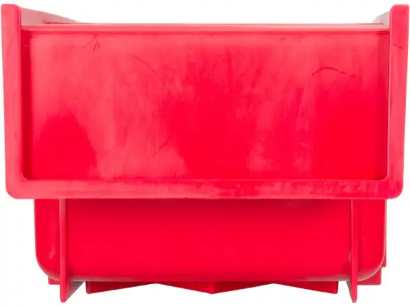 Контейнер полочный пластиковый, 170x105x80 мм, 1.43 л, красный [6001]