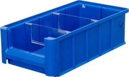 Лоток (контейнер) полочный для мелких деталей и компонентов SK, 300х156х90 мм, синий [SK 31509]