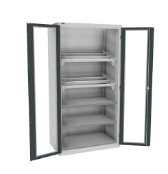 Шкаф ДиКом ВС-055-12 с дверьми с окнами