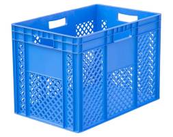 Ящик 600x400x420 перфорированный, дно усиленное