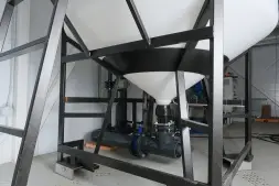 Емкость ЦКТ 3000 л с патрубком 160мм под плотность до 1,2 г/см³ белая