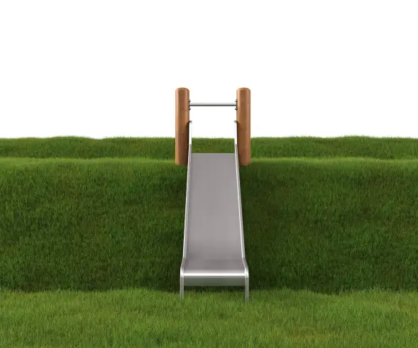 Горка на склон HARDWOOD «Непоседа-1000»