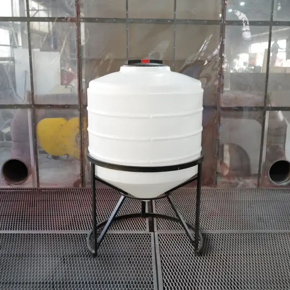 Емкость ФМ 500 л под плотность до 1,2 г/см3 белая в обрешетке