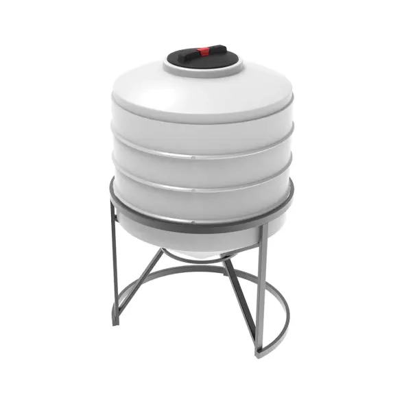 Емкость ФМ 500 л под плотность до 1,2 г/см3 белая в обрешетке