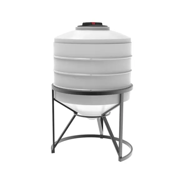 Емкость ФМ 500 л под плотность до 1,2 г/см3 белая в обрешетке