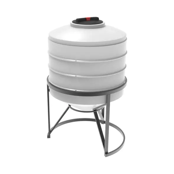 Емкость ФМ 500 л под плотность до 1,2 г/см3 белая в обрешетке