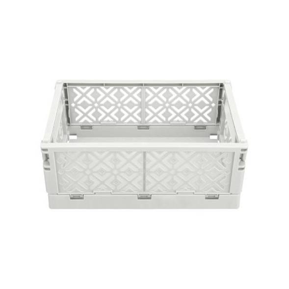 Ящик пластиковый складной ECONOVA Stocky S, 165х124х73 мм, 1.2 л, белый [434297516]