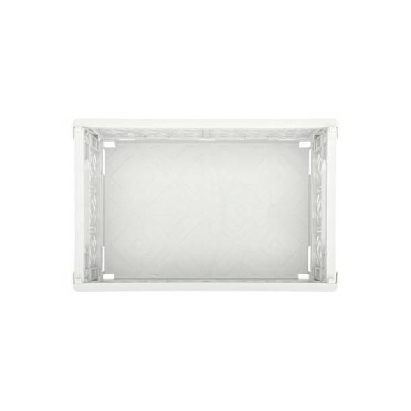 Ящик пластиковый складной ECONOVA Stocky S, 165х124х73 мм, 1.2 л, белый [434297516]