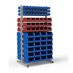 Стеллаж двусторонний №135 (1835х950х760)