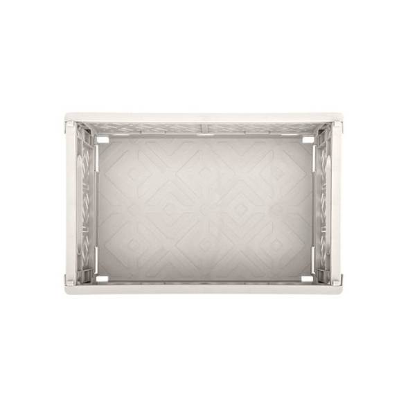 Ящик пластиковый складной ECONOVA Stocky S, 165х124х73 мм, 1.2 л, светло-бежевый [434297534]