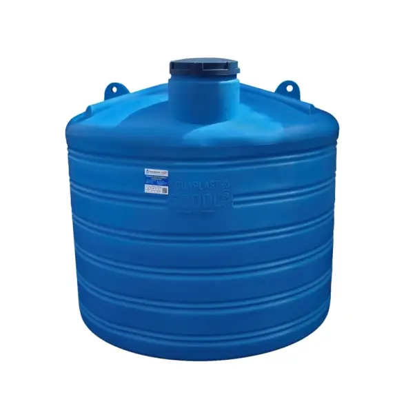 Овально-вертикальная емкость Aquaplast 5000 л Синий
