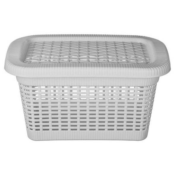 Корзина универсальная 20л, светло-серый