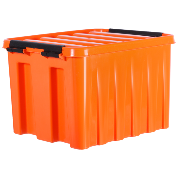 Контейнер с крышкой и клипсами Rox Box Original, 3,5 л, 210x170x135 мм, оранжевый