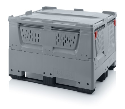Складной контейнер Bigbox с вентиляционными отверстиями KSO 1210K