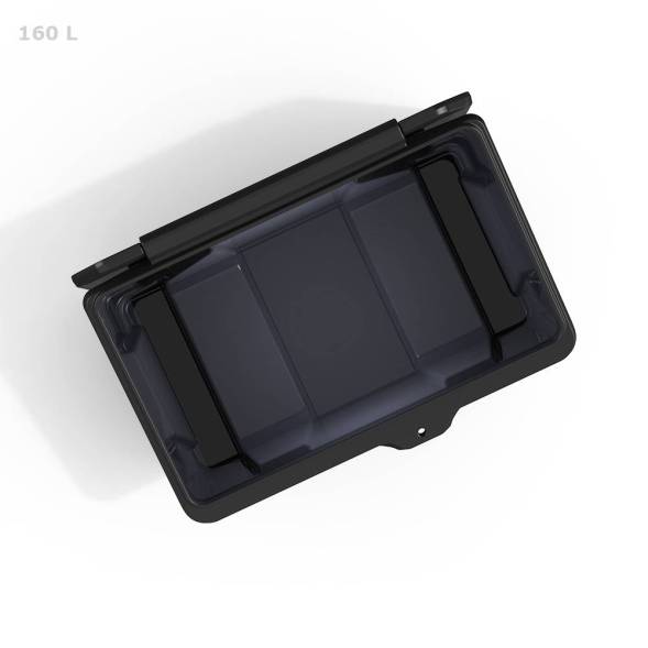 Ящик для ветоши 160 литров черный