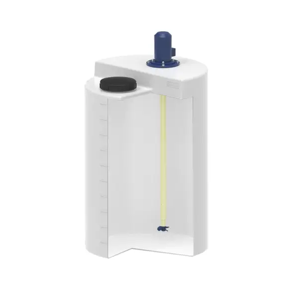 Емкость дозировочная 500 белый N с пропеллерной мешалкой