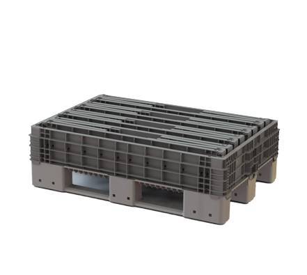 Складной паллетный борт, 1200х800х200 мм, серый [31.821.91]