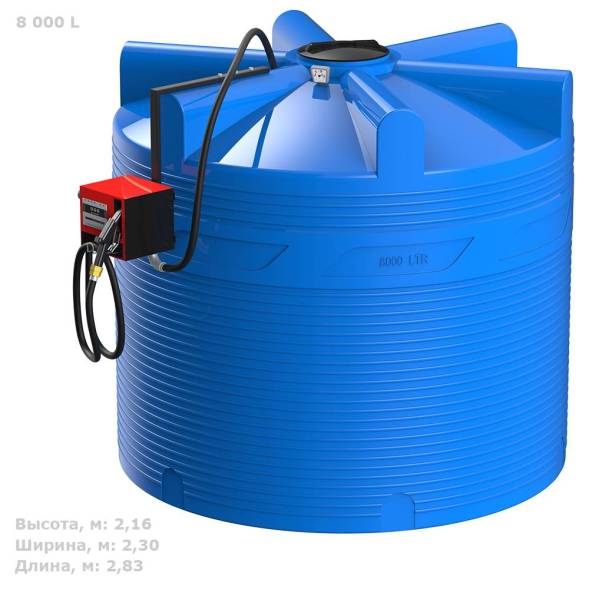 Мини АЗС V 8000 БелАК - раздаточная колонка со счетчиком