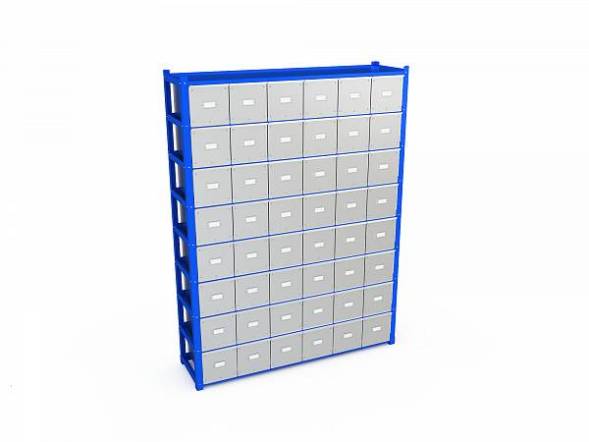 Система хранения с выдвижными ящиками ДВК BOXES M 2000.1500.400.B48