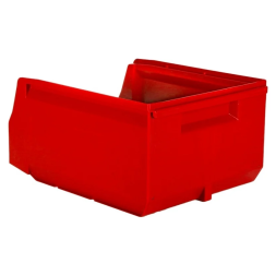 Складской лоток для метизов, мелочей и деталей Logic Store®, 300х225х150 мм, красный [12.412]