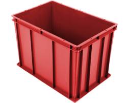 Пластиковый ящик 600х400х410 сплошной без ручек
