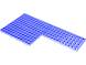 Напольная пластиковая решетка для заморозки и разморозки, 500х250х25 мм, синий [452-00]