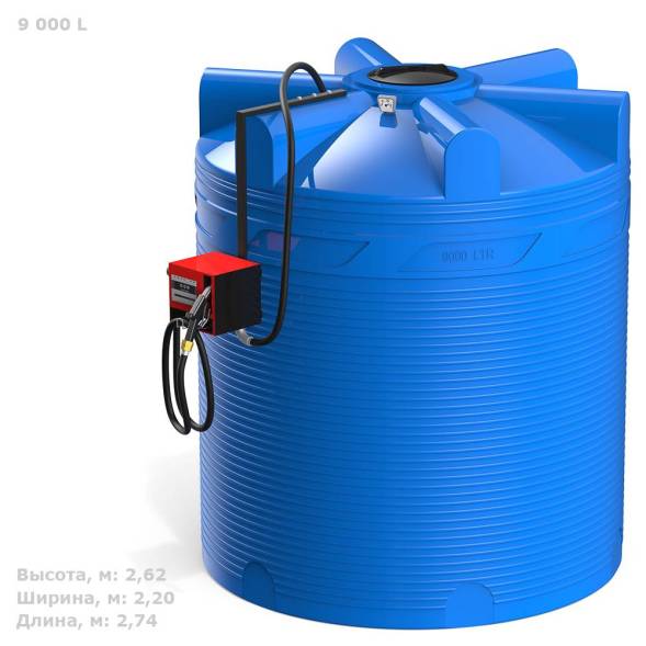 Мини АЗС V 9000 PIUSI - раздаточная колонка со счетчиком