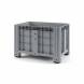 Крупногабаритный сплошной пластиковый контейнер на ножках IBOX, 1200х800x800 мм, серый [11.602F.92.PE.C10]